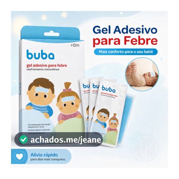 Gel Para Aliviar Febre Buba