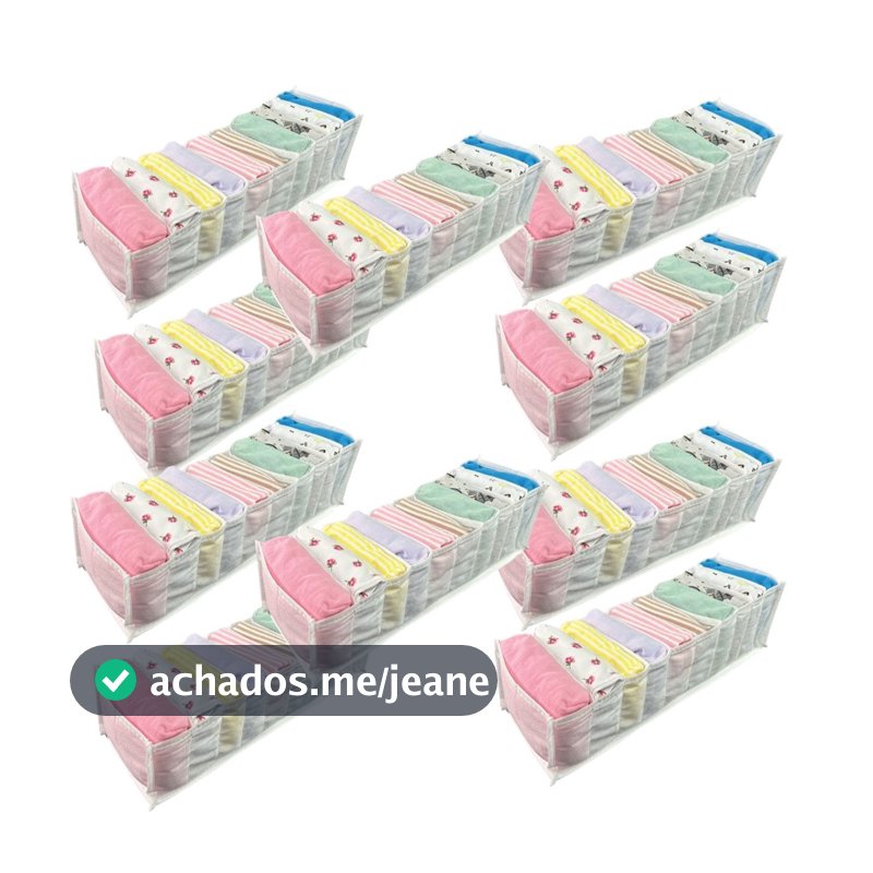 Kit 10 Colmeia Organizadora bebe TNT PREMIUM - Tam P - calcinha - Maison Plus