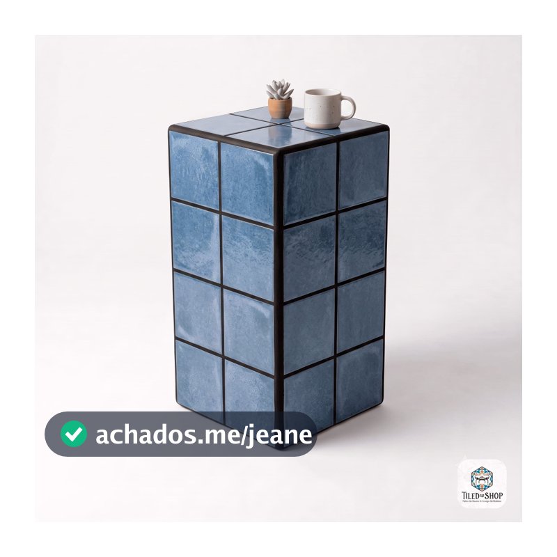 Mesa Lateral Decorativas com Azulejos