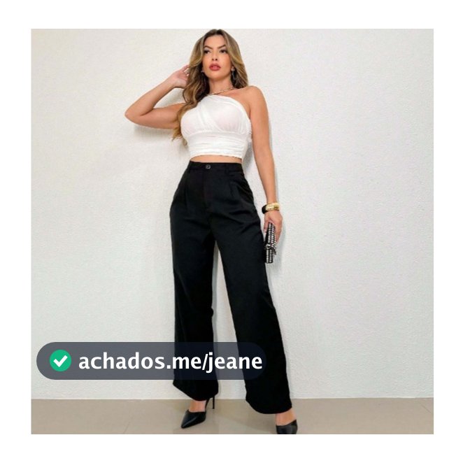 Calça Feminina Social Wide Leg  ZARA Pantalona Alfaiataria Moda Luxo Elegancia Social Blogueira Premium 2025