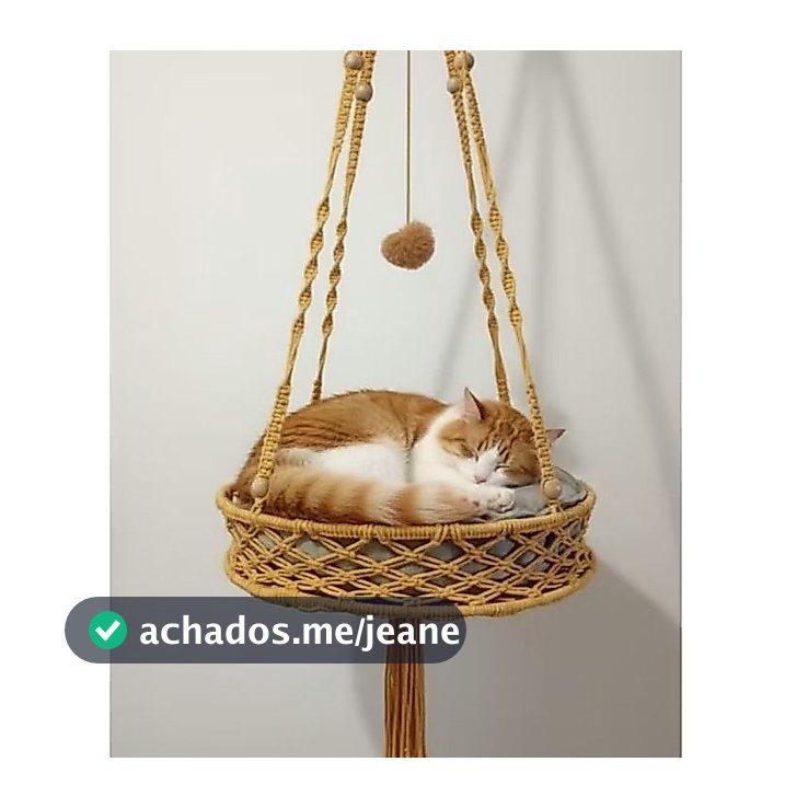 cama pet  balanço para gato com almofada