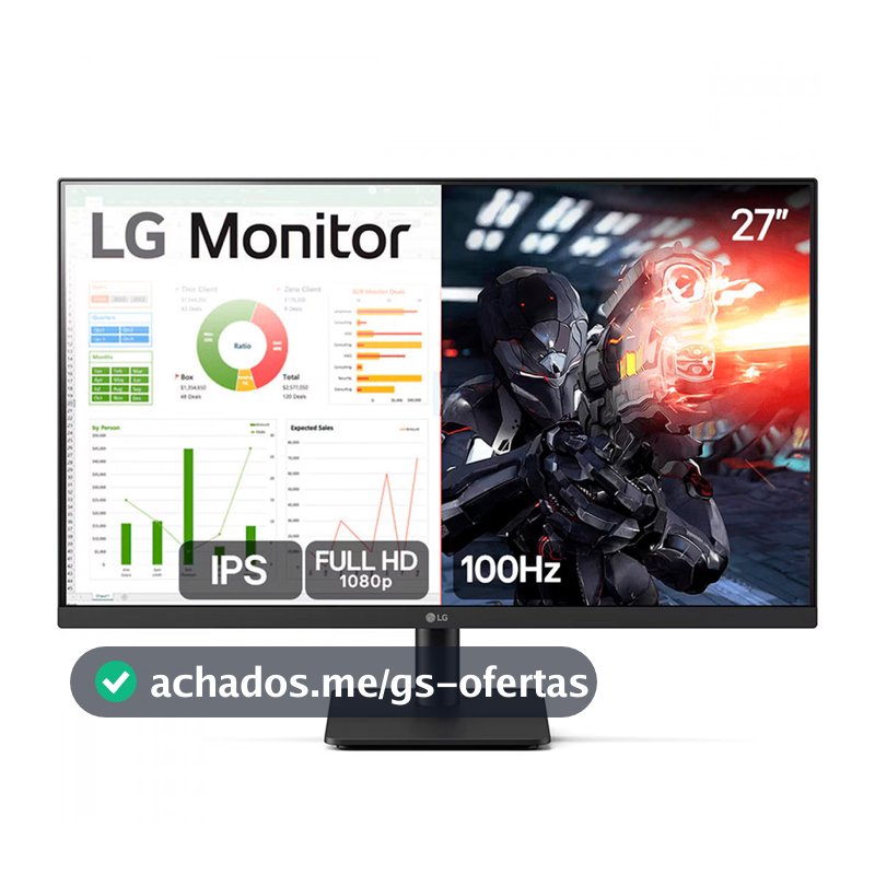 Monitor Gamer LG 27 Full HD 100Hz 5ms HDMI IPS