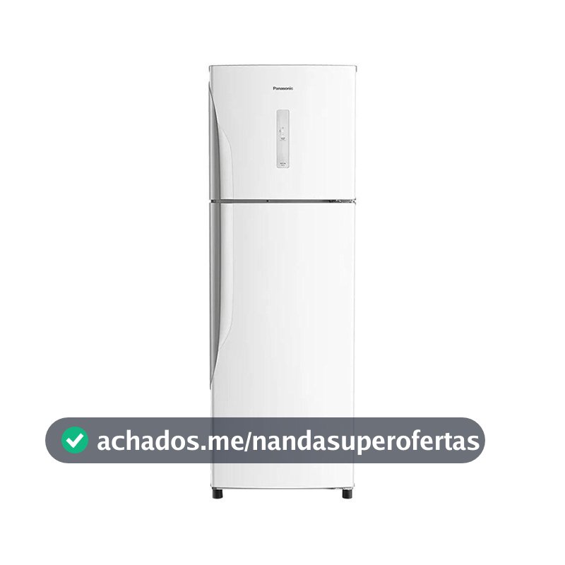 Geladeira/Refrigerador Panasonic 391 Litros BT41PD2W - 2 Portas Frost Free Branca 220v