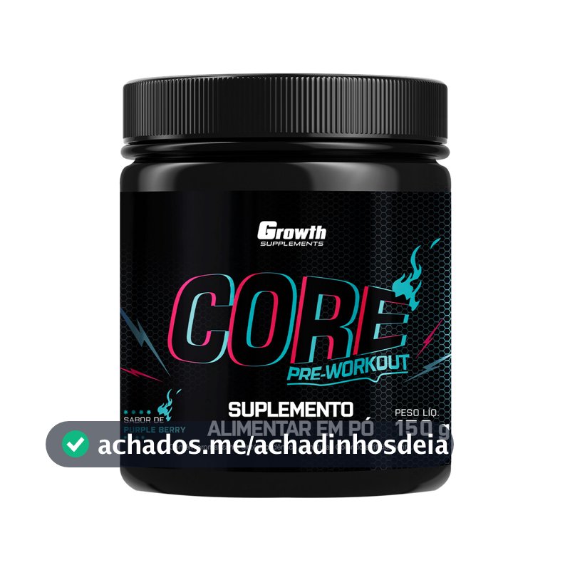 Pré Treino Core 150g Growth Supplements