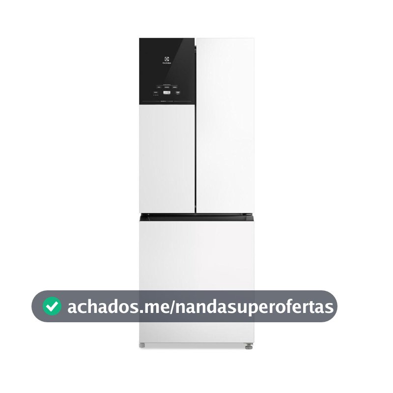 Geladeira Electrolux Frost Free Inverter 484L Efficient AutoSense 3 Portas Branca (IM7)