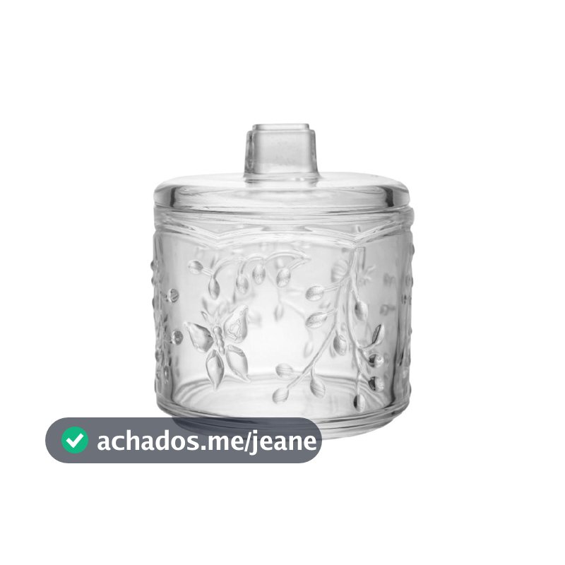 Potiche Bomboniere Borboleta 11x9cm New Butterfly Decoração Mesa De Centro Cristal Chique