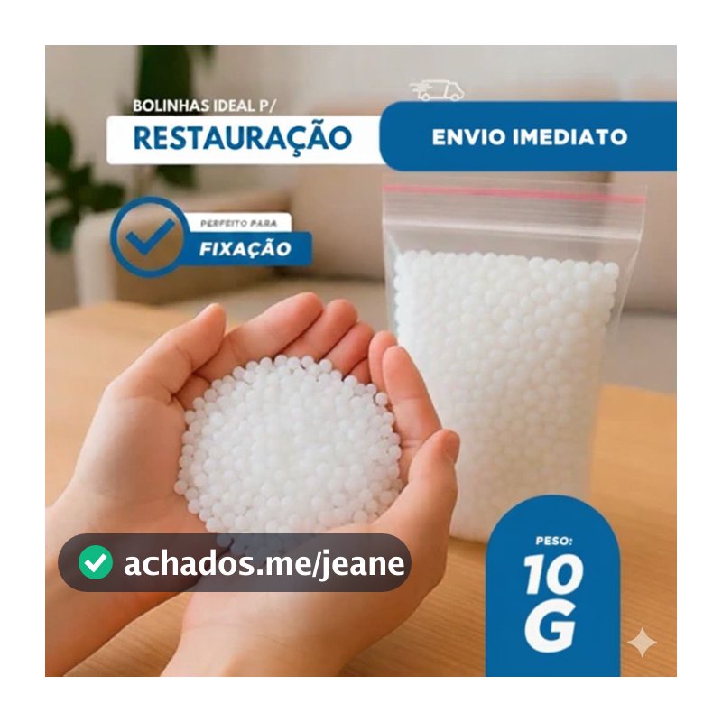 Bolinhas Moldáveis Termoplásticos Para Fixação Massa em Resina Tampa Buraco e Reparo Provisório Arte