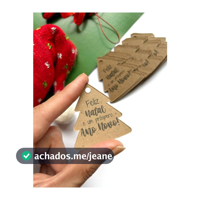 tag kraft Feliz Natal Arvore- Mimo natal- Lembrancinha Natal- Embalangens natal