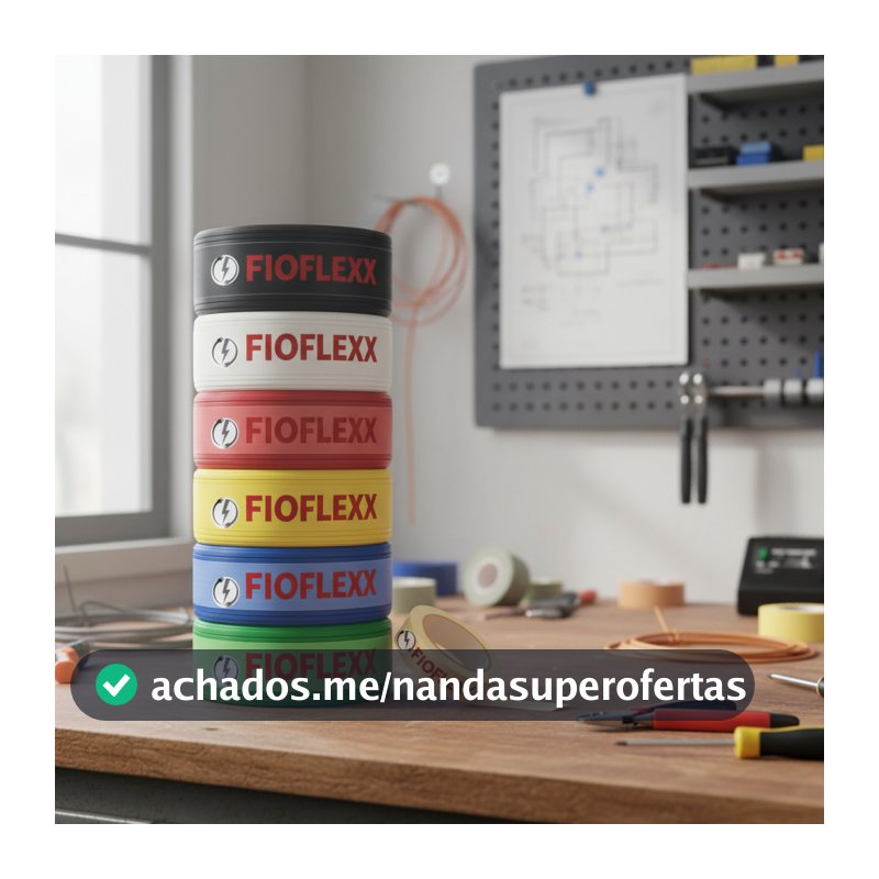 Fio Elétrico Cabo Flexível 2,5mm Fio Selo certificado 20 METROS 50 METROS ROLO 100 METROS