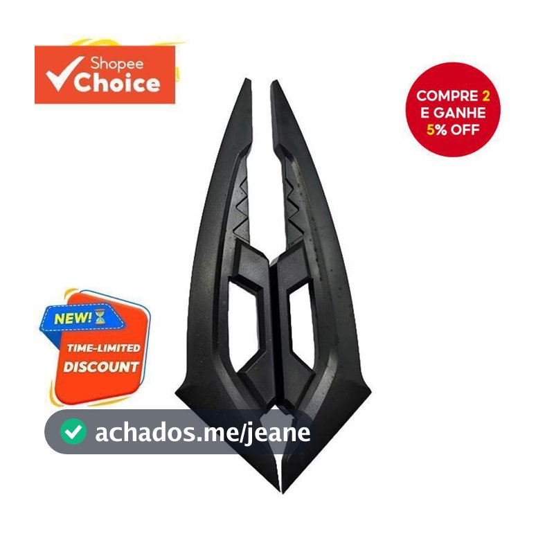 Adesivo De Decoração De Corpo De Modificação De Motocicleta-Lâmina De Asa Antiarranhões E Palavras-Chave De Acessórios E