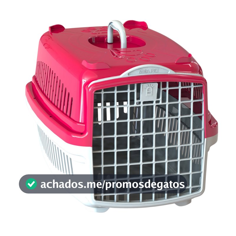 Caixa de Transporte N02 Para Cães e Gatos até 10kg MMA PET