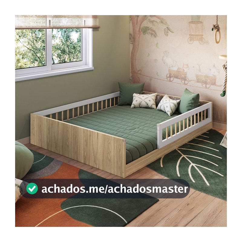 Cama Montessoriana Casal Affetto - Completa Móveis