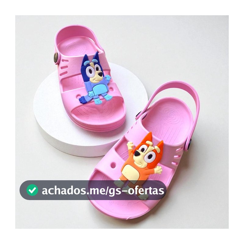 Papete Infantil Bingo Encantada – Sandália Babuche Menina Leve, Confortável, Estilosa e A