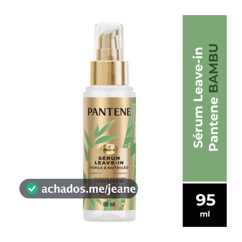 SÉRUM LEAVE-IN PANTENE FORÇA E NUTRIÇÃO BAMBU 95ML