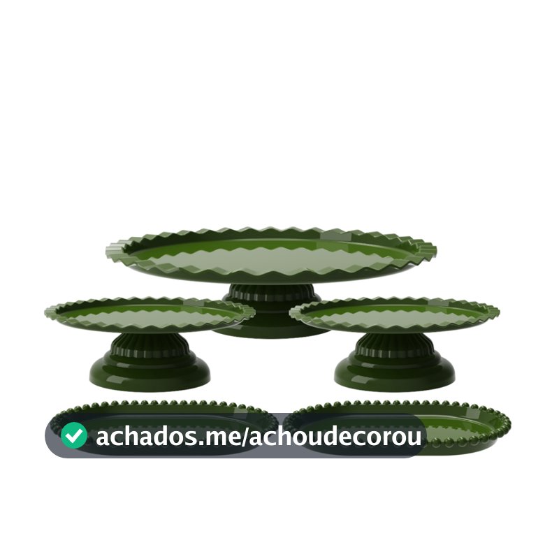 Kit Decoração Festas 5 Peças Aniversário Eventos Mesa Doce
