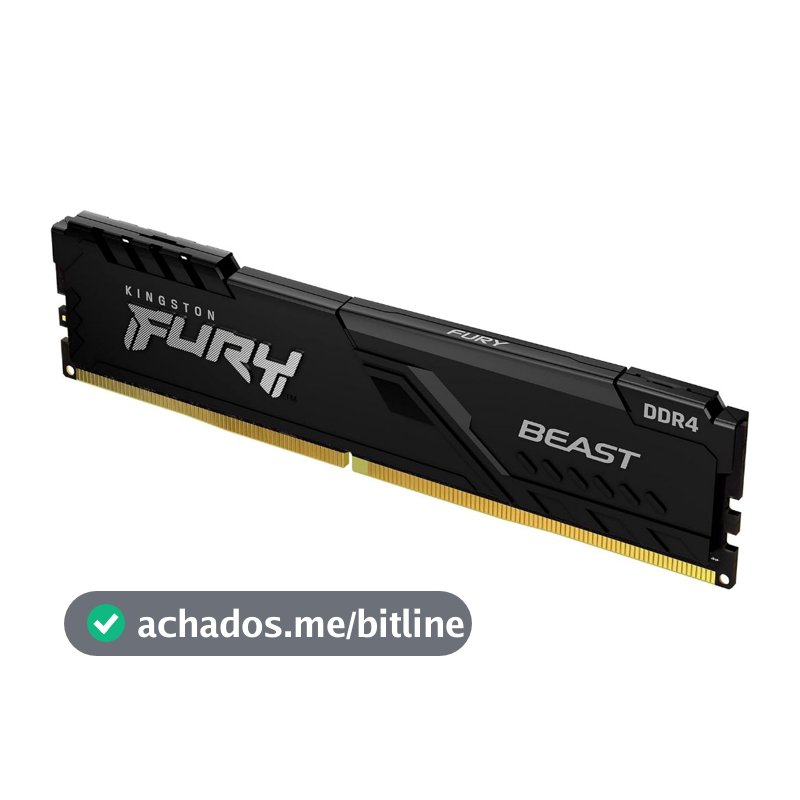 MEMÓRIA RAM DDR4 16GB HYPERX 3200MHZ  KF432C16BB/16 BEST DESKTOP
