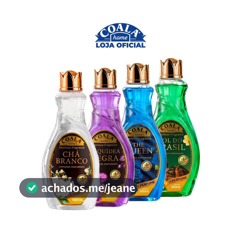 Kit Coala Coleção de Lançamentos - Limpadores Perfumados Coala 500ml