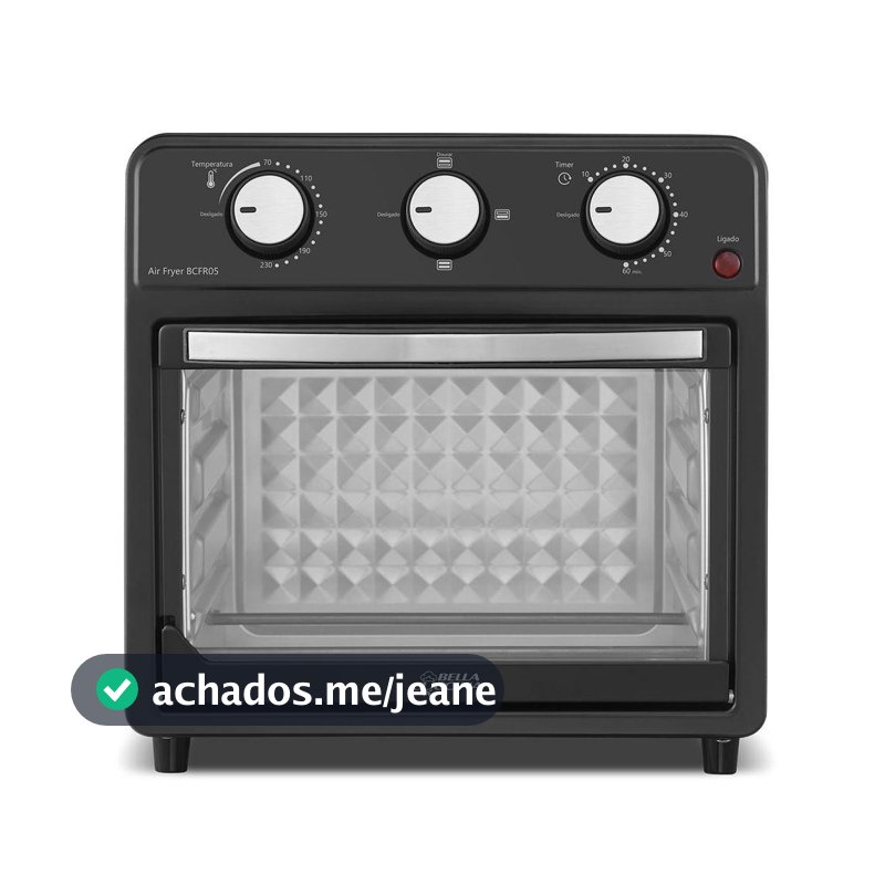 Air Fryer Oven Britânia 12L Bella Cuccina 1500W BCFR05 110V