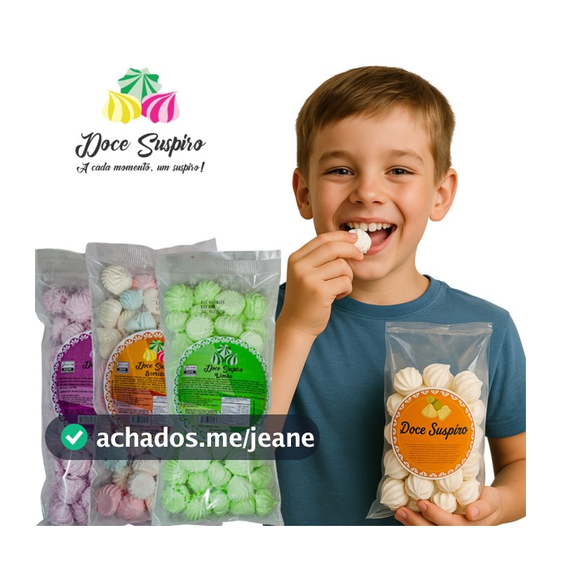 1.800 Suspiro Artesanal Caseiro Gourmet