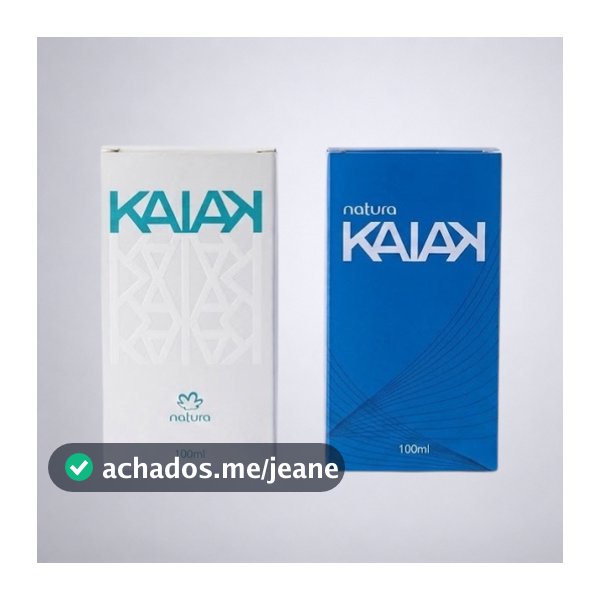 Kit 2 Perfumes Kaiak Branco + Azul Masculino Natura 100ml Masculino Aroma Marcante Sofisticado