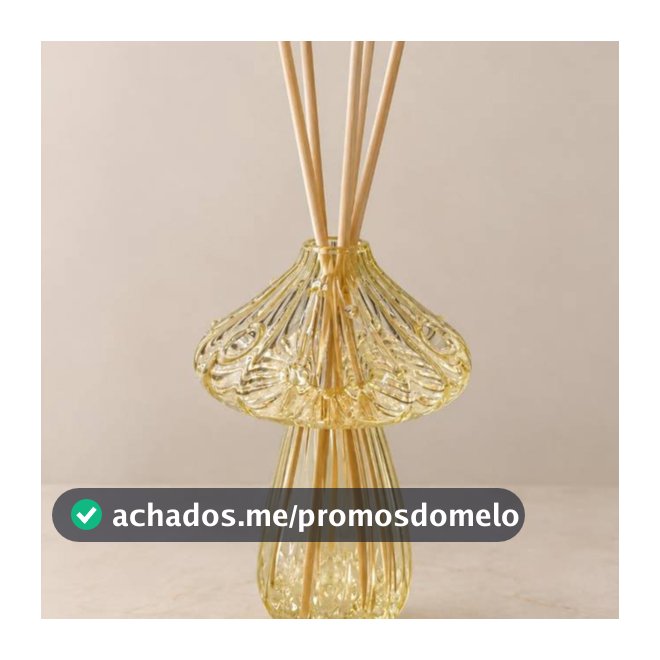 Enfeite Decorativo Difusor E Aromatizador De Vidro Elegante E Decorativo 50ml