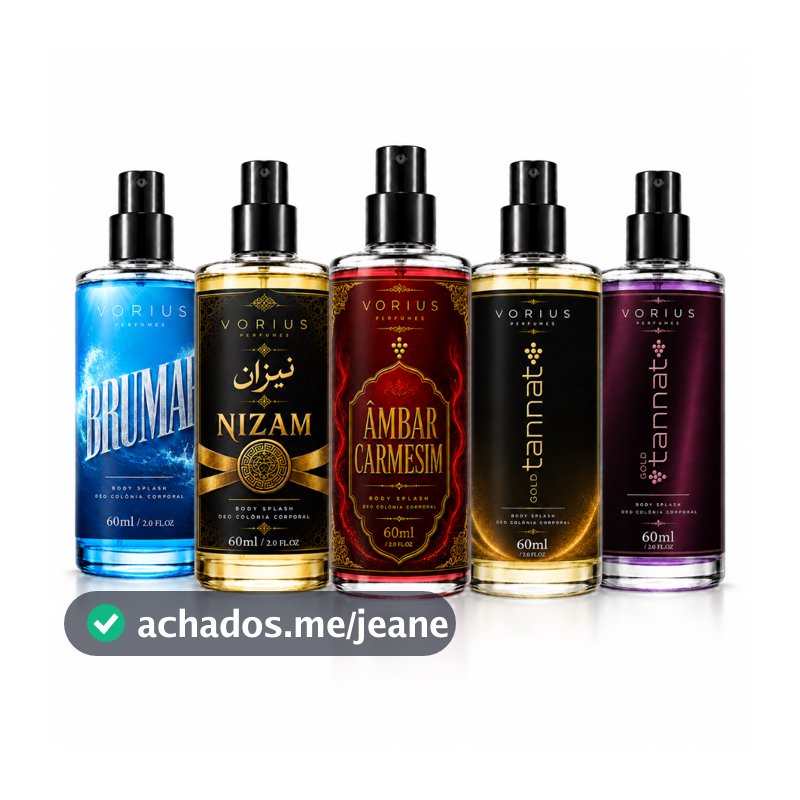 Perfume Masculino Fixação Forte Kit 5 Body Splash 60ml Longa Duração Amadeirado Árabe Fresh Barato