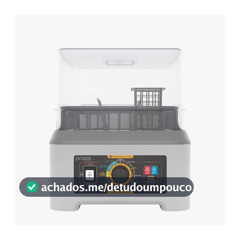 Lava Louças Praxis Portátil LLPP 2.0 Semi-Automática 127V Br