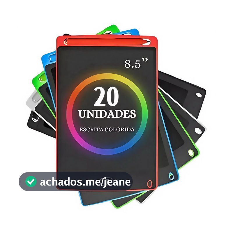 Kit 20  Conjunto de quadro mágico digital infantil