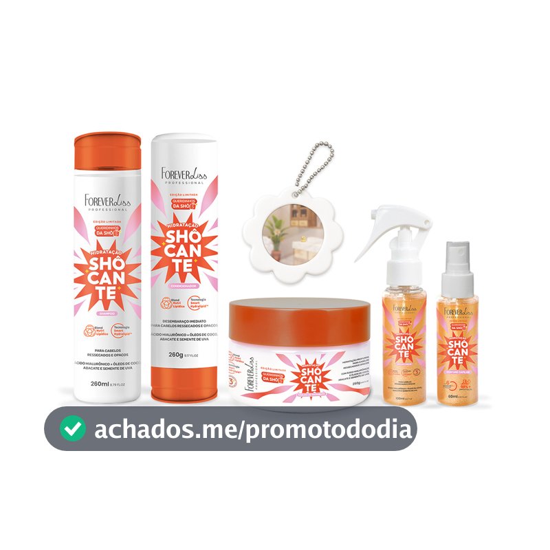 Kit Completo Hidratação SHÔcante Forever Liss + Brinde