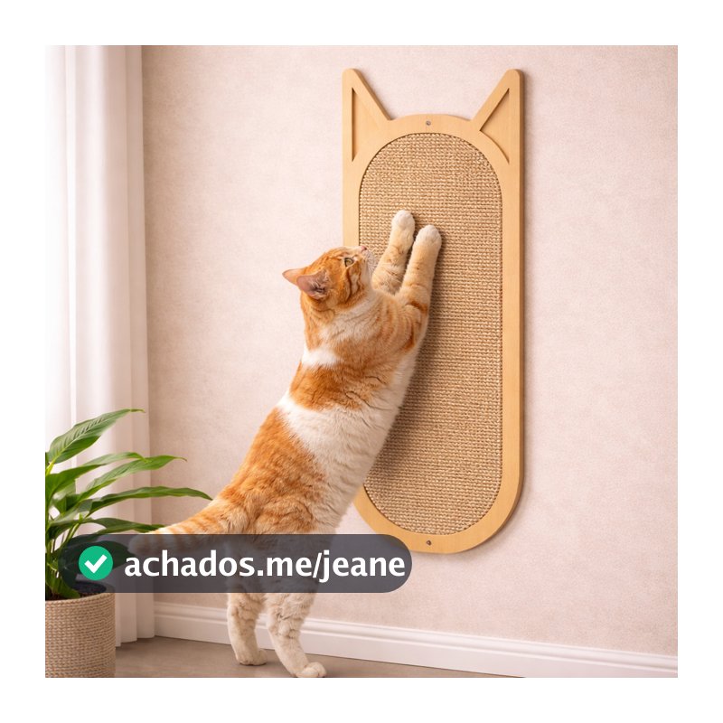 Arranhador Para Gato Parede 50x20 Grande Brinquedo Pet
