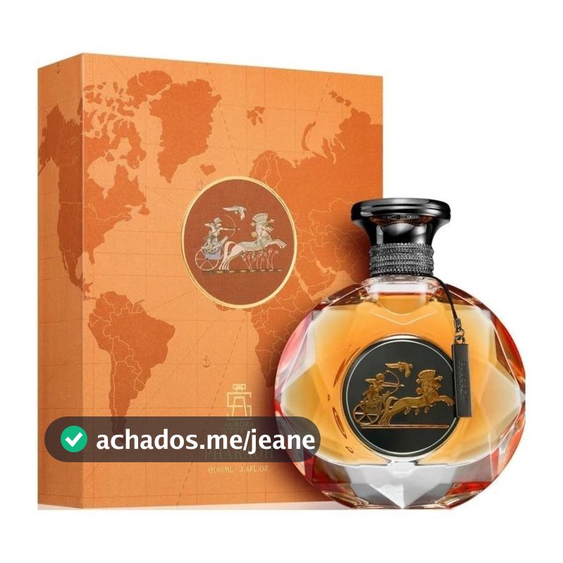 Perfume Árabe Pharaoh Aurora Scents 100ml EDP Masculino Original Importado