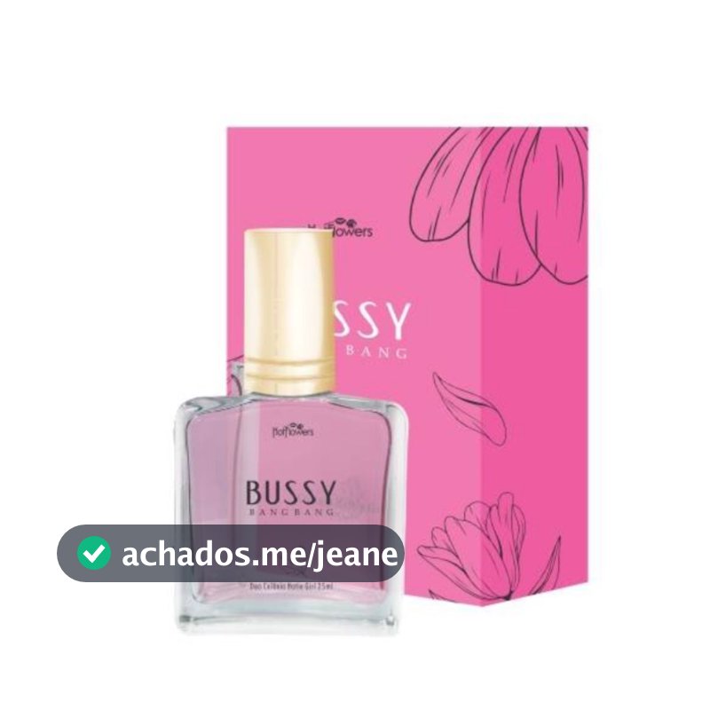 Perfume Íntimo Feminino Bussy Bang Bang 28ml Floral Frutal Hot Flowers