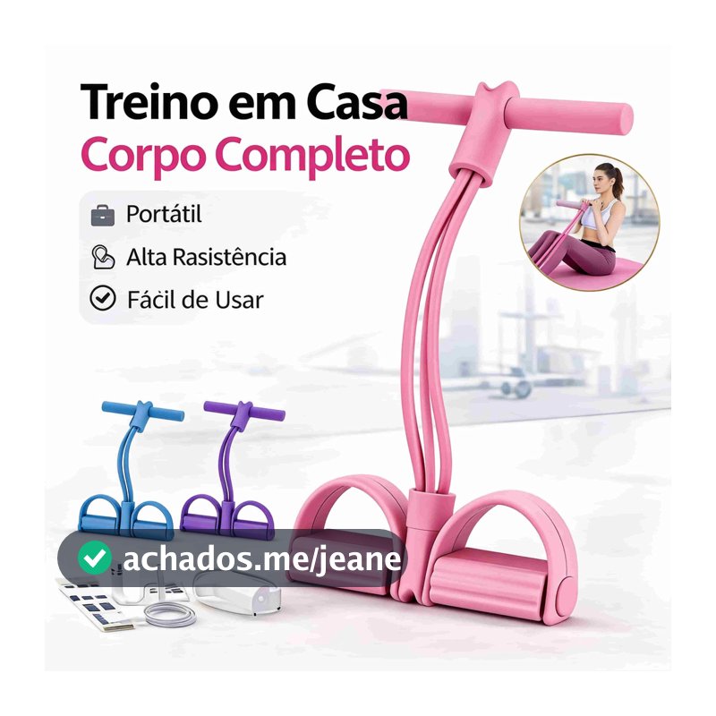 Extensor Elástico Exercícios Academia Ginástica Tensão Forte Faixa Resistência com Corda para Puxar