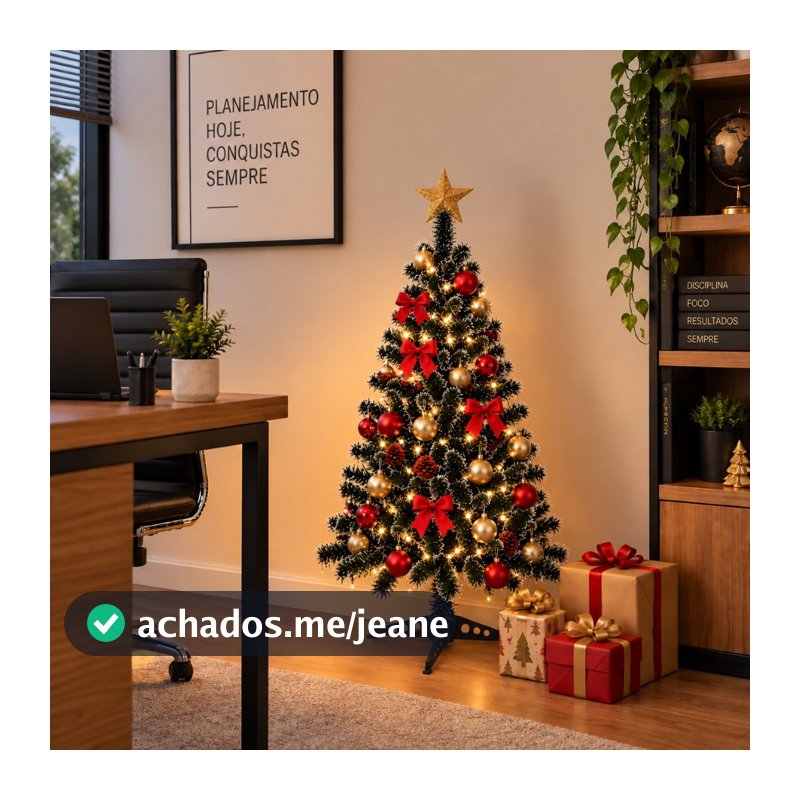 Árvore De Natal 1,20M Nevada Decoração Natalina