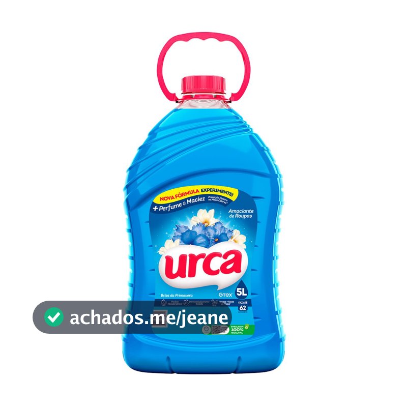 Amaciante Urca Brisa Azul - 5l