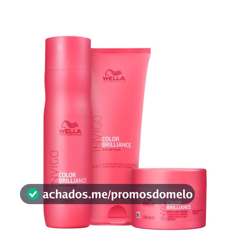 Wella Color Brilliance Sh 250ml+cond 200ml-ganhe Mask