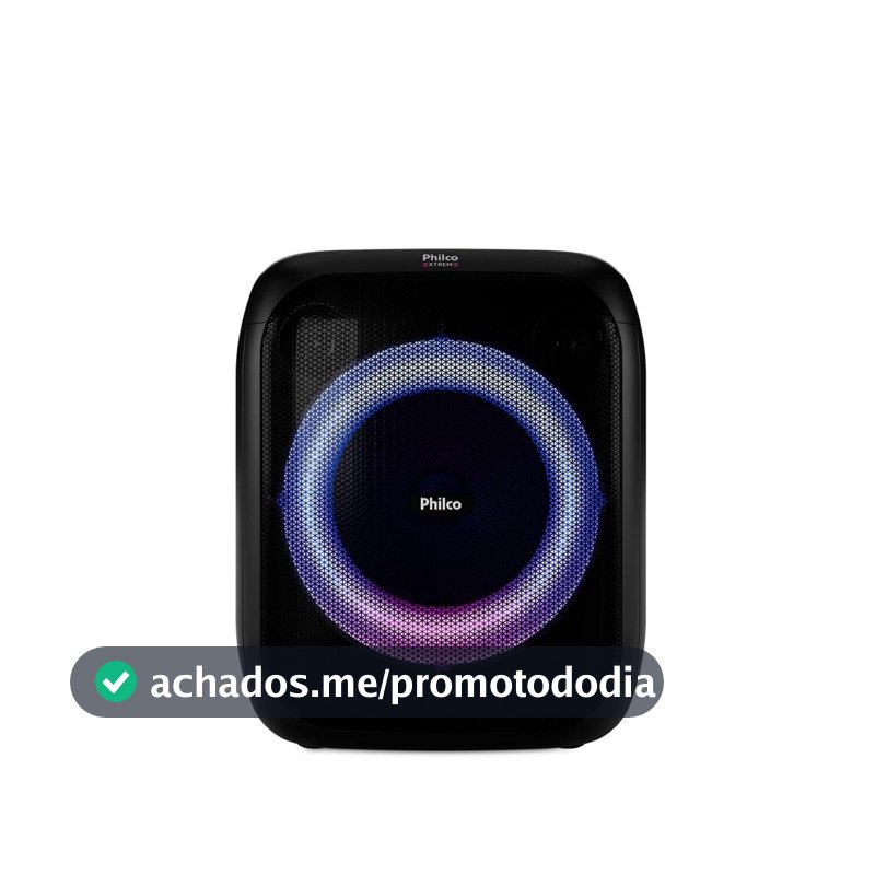 Caixa de Som Philco Extreme Flash Lights 380W PCX4800