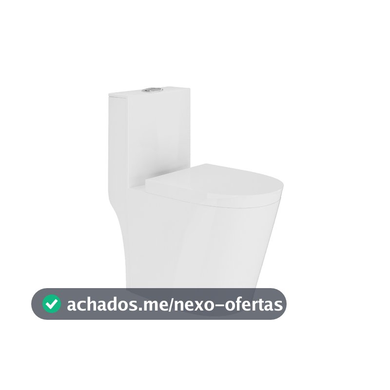 Vaso Sanitário Monobloco Cerâmica Modelo Acies VAB0003