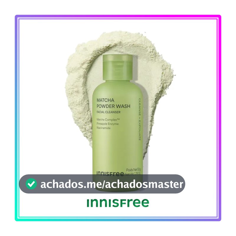 innisfree Matcha Limpador Facial Em Pó 50g