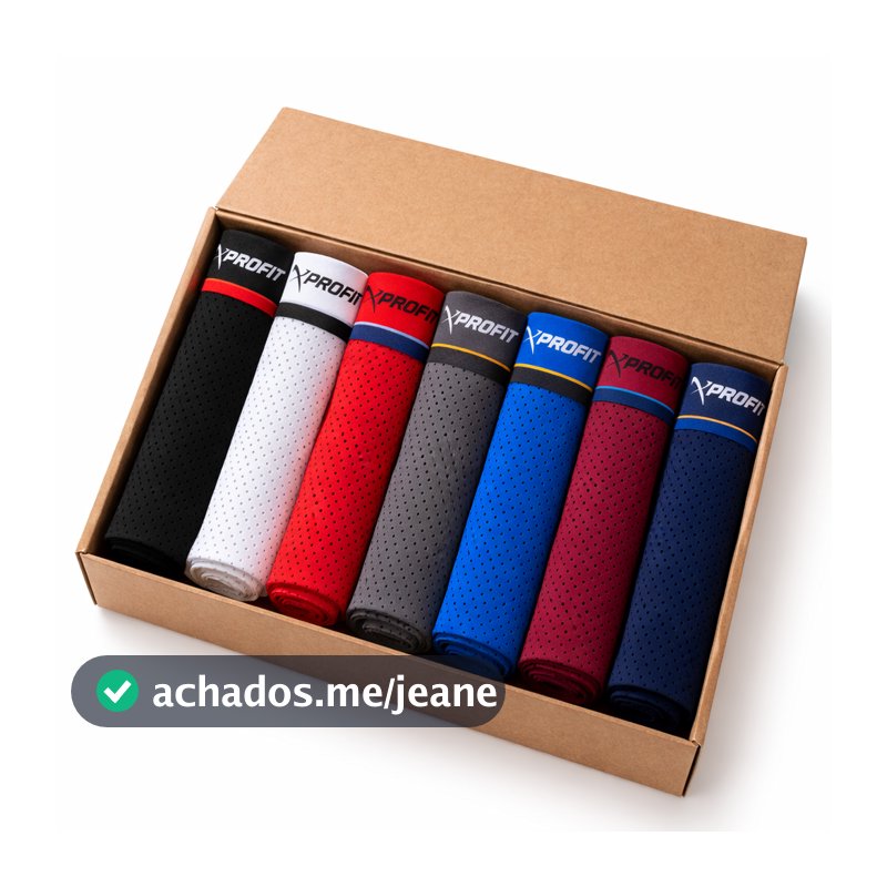 Kit 5 Cuecas Boxer Masculina Dry Fit Respirável Sem Costura Confortável Cueca Esportiva Premium Academia Treino