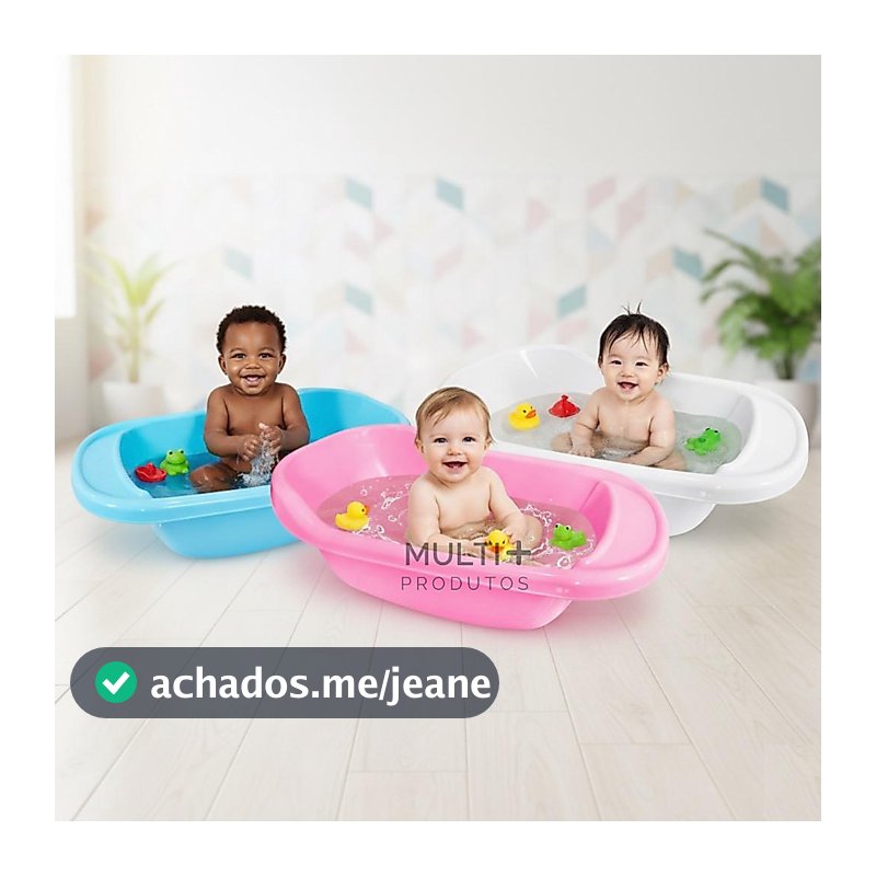 Banheira Infantil Redonda 25 Litros – Tanque para Bebê Resistente e Confortável