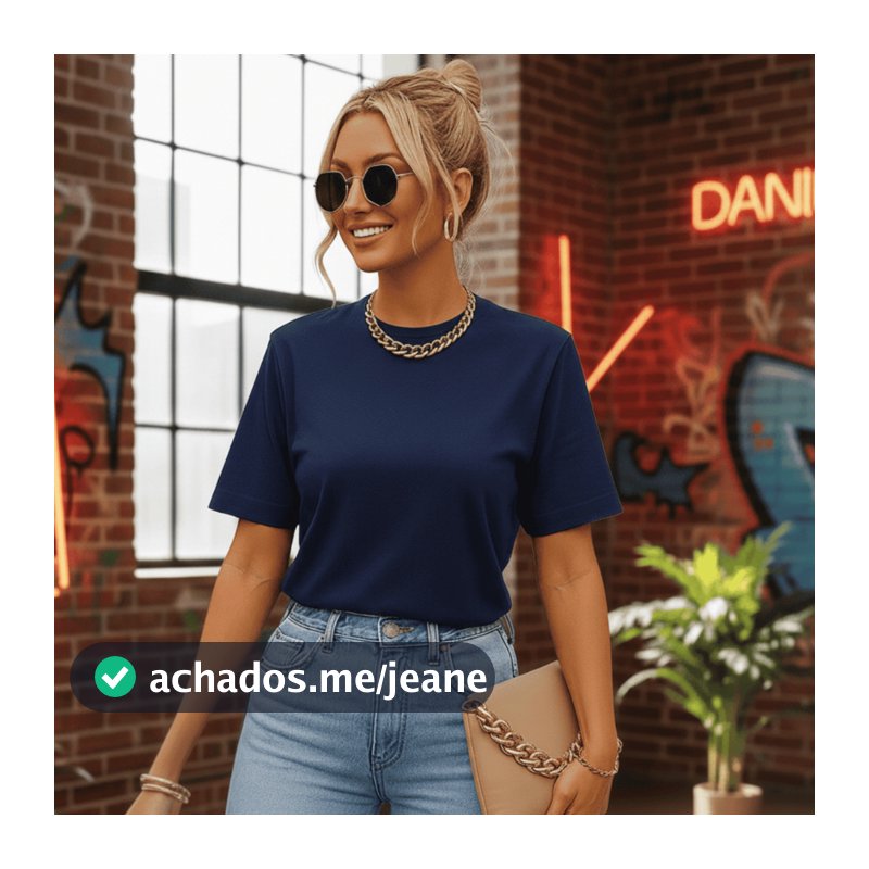Camiseta Feminina Manga Oversized Gola Alta 100% Algodão Moda Blogueira Várias Cores Mocha Chocolate e Marrom