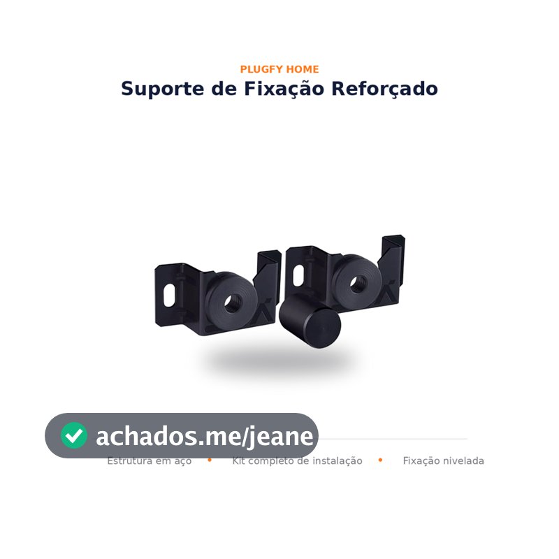 Suporte de Parede Universal para TV e Monitor 20 a 90 Polegadas — Fixo, Kit Completo com Parafusos e Buchas