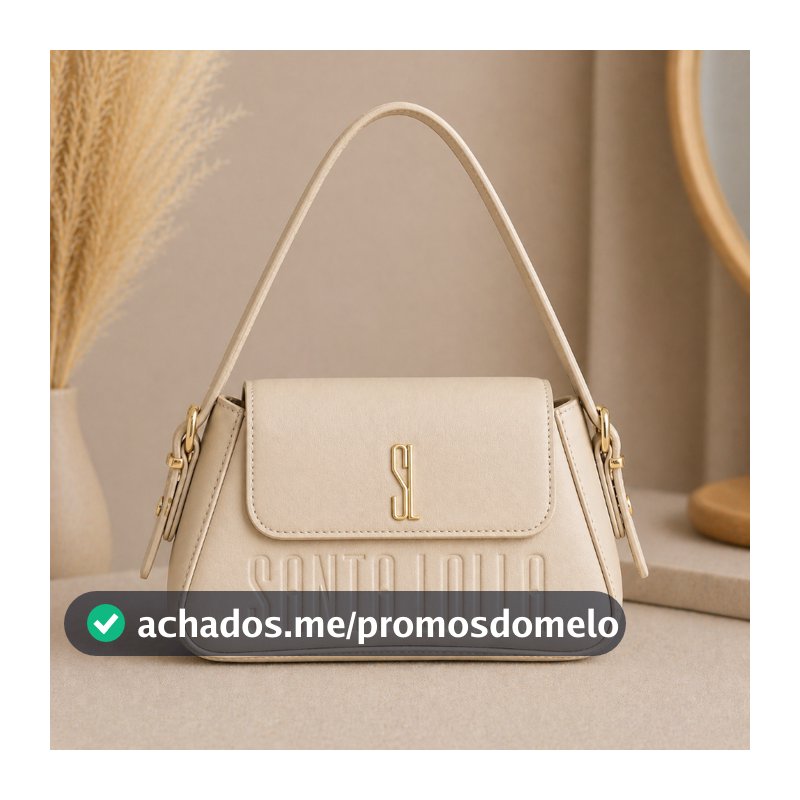 Bolsa Feminina Pequena Estruturada Elegante Alça Fixa Design Moderno Sofisticado
