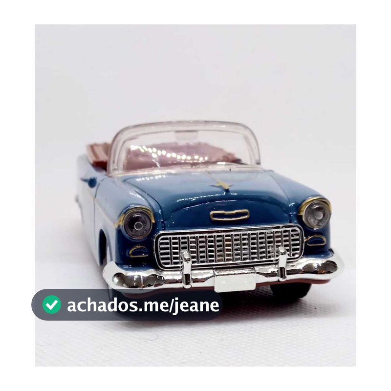 Miniatura Chevrolet Bel Air Nomad Conversivel 1:36 metal Diecast colecionável