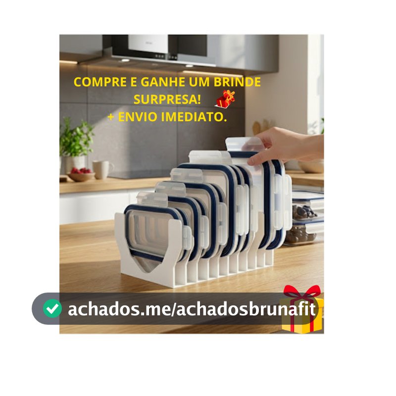 Organizador De Tampas De Potes Suporte De Armário Cozinha Prático Ajustável Divisórias Premium