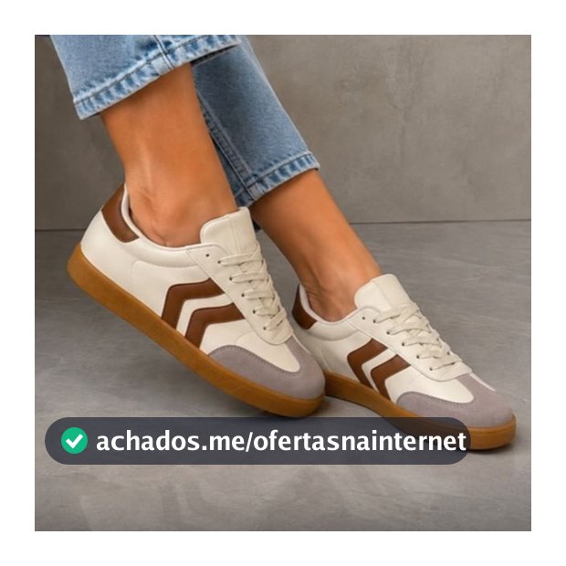 Tenis Feminino Casual Samba Retro Estiloso Com Solado Macio Confortavel