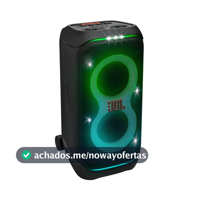 Caixa de Som JBL Partybox Stage 320 Bluetooth IPX4 Preta