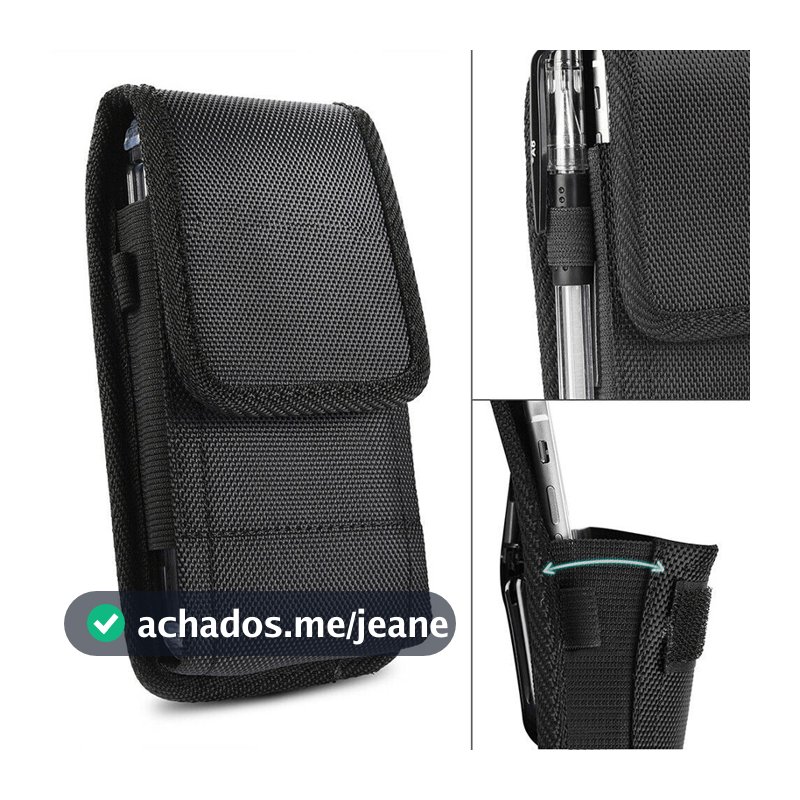 2026 Novo Universal Para Celular De 5.2-5.5 Polegadas (Bolsa Vertical) Cinto De Cintura