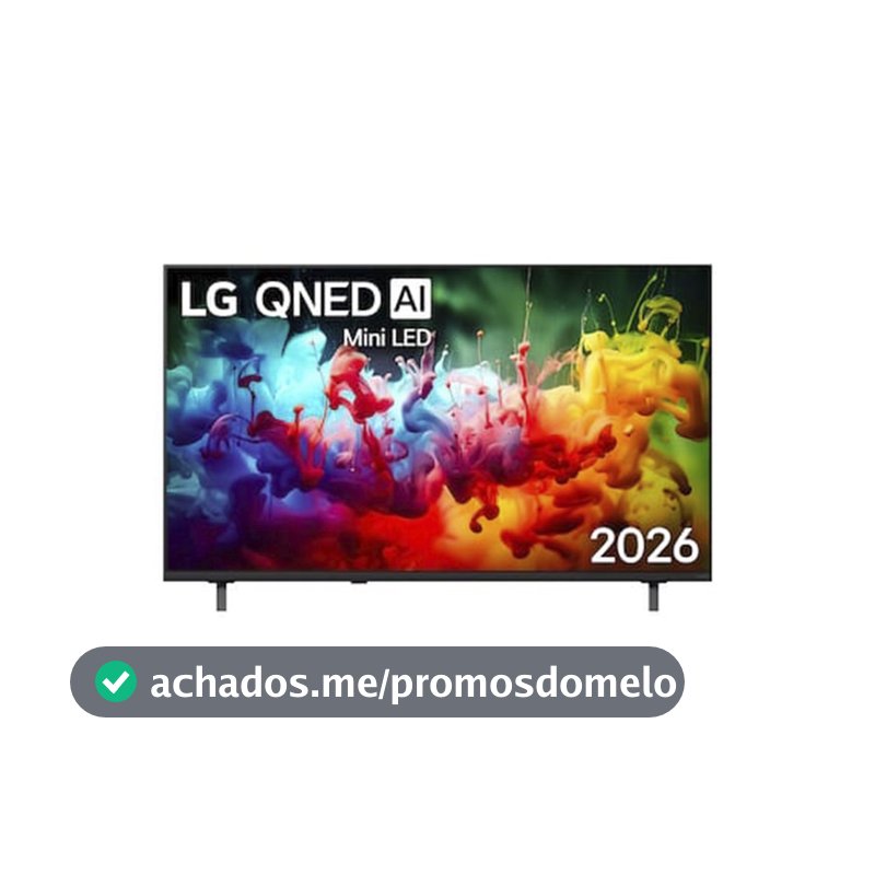 Smart TV 50 Polegadas QNED Mini LED AI 4K QNED70 webOS 2026 LG